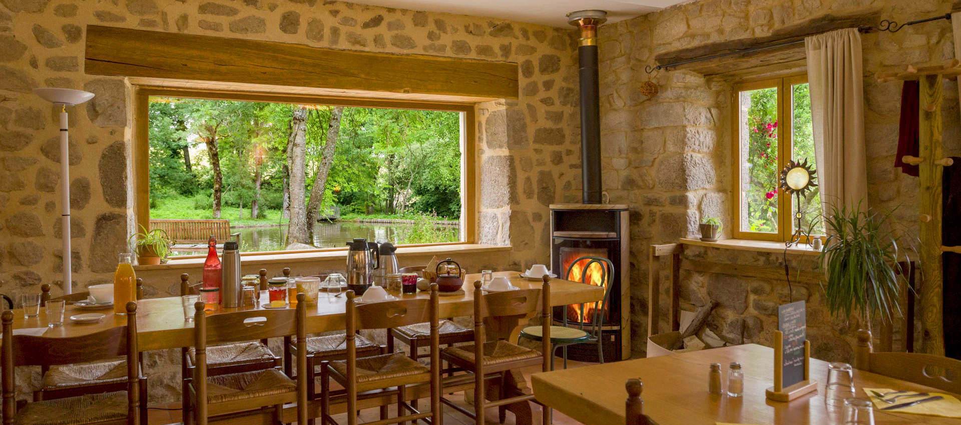 un généreux petit déjeuner