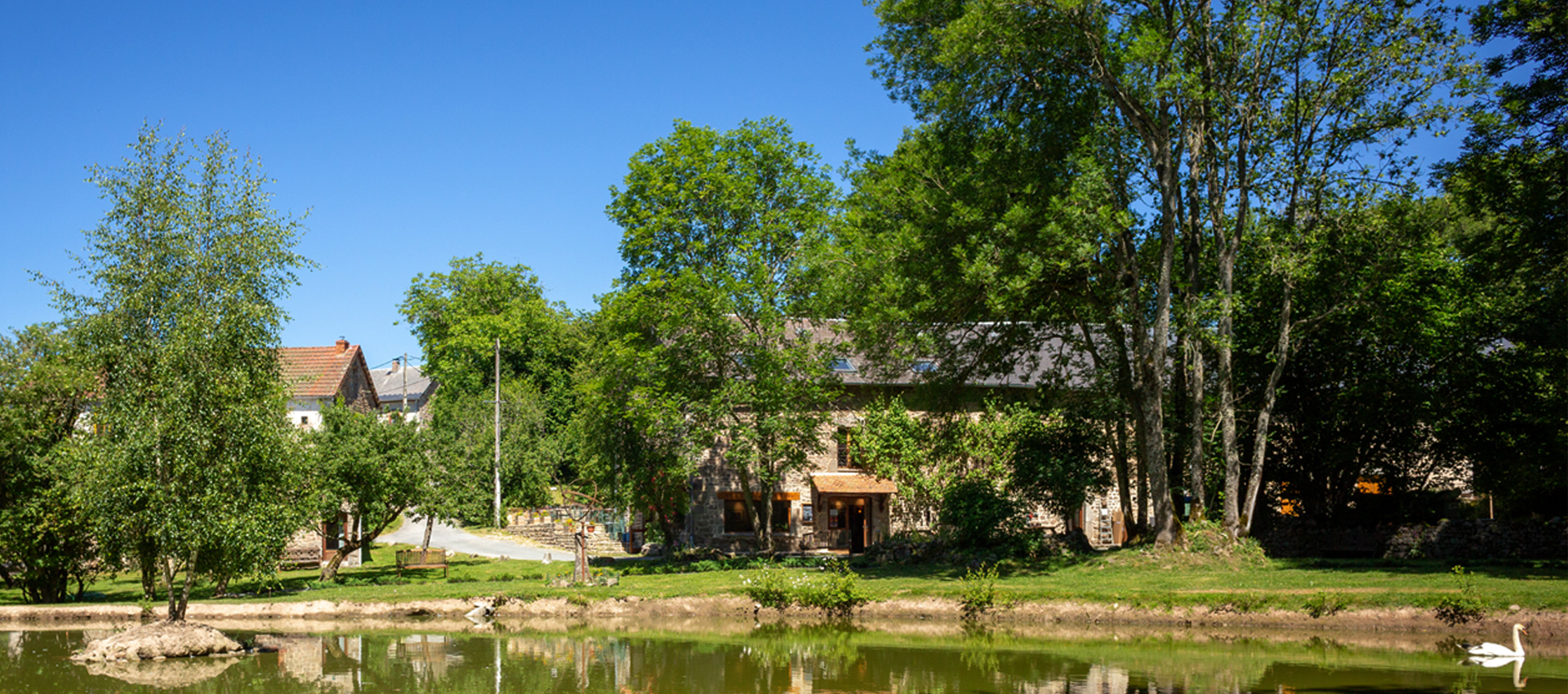 Les Soleils et l'étang
